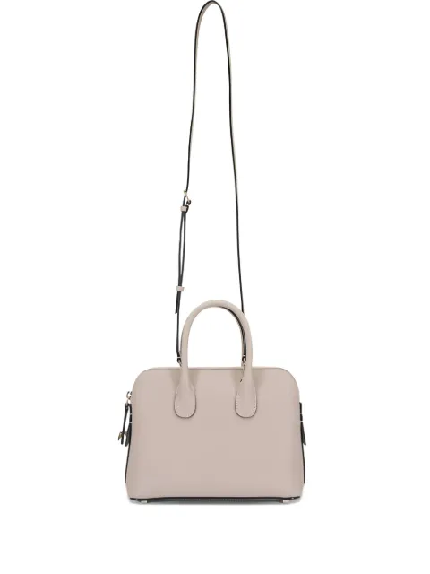 Valextra mini MyLogo leather tote bag Neutrals WBML0041028LOC99