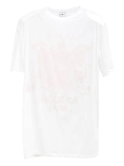 Vaquera graphic-print T-shirt White VAQ10T018