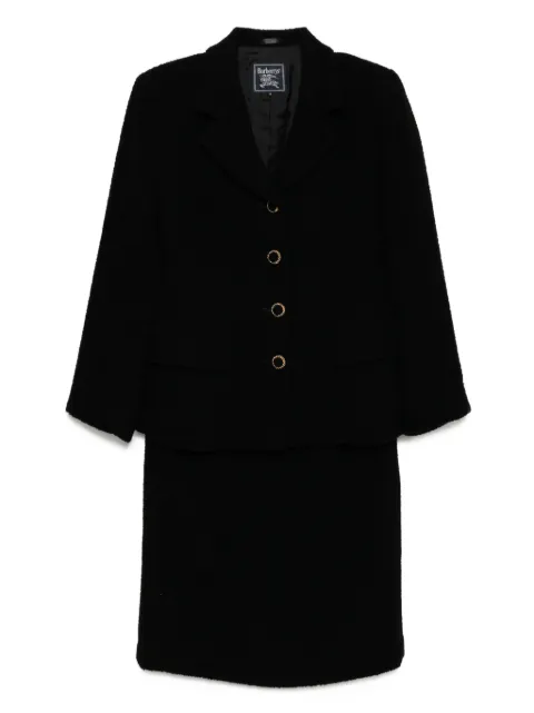 Burberry Pre-Owned 1990-2000s setup suit jacket skirt Black 185991