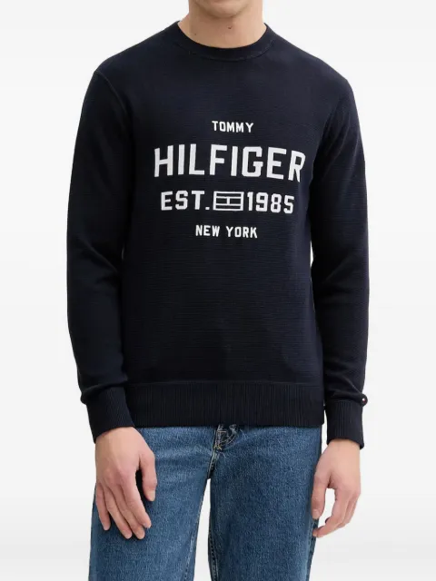 Tommy Hilfiger logo-print sweatshirt Blue MW0MW39533