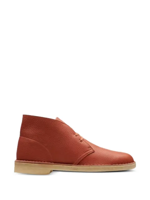 Clarks Originals leather desert boots Orange 26144170