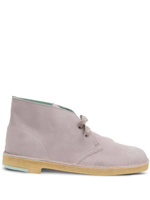 Clarks Originals suede desert boots Purple 26157332