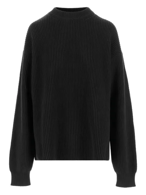 Jil Sander ribbed crewneck sweater Black J02GP0223J14737001
