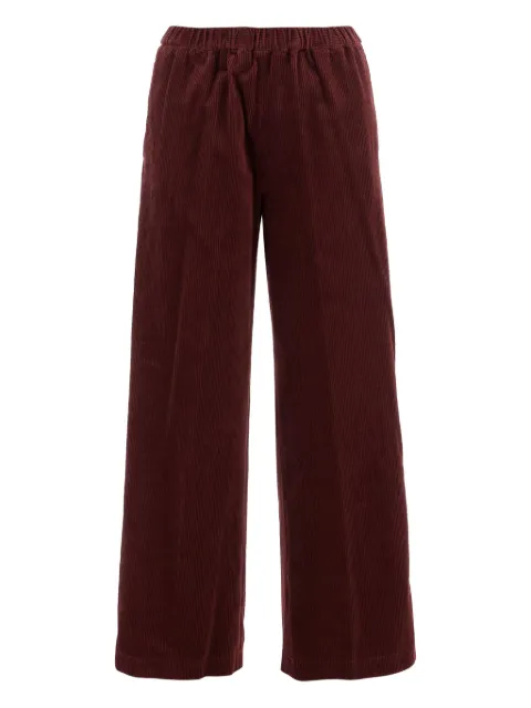 ASPESI elasticated-waist trousers Red 0128E792