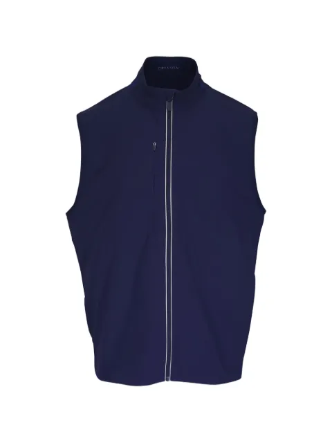 GREYSON zip-up gilet Blue MSP25O75417