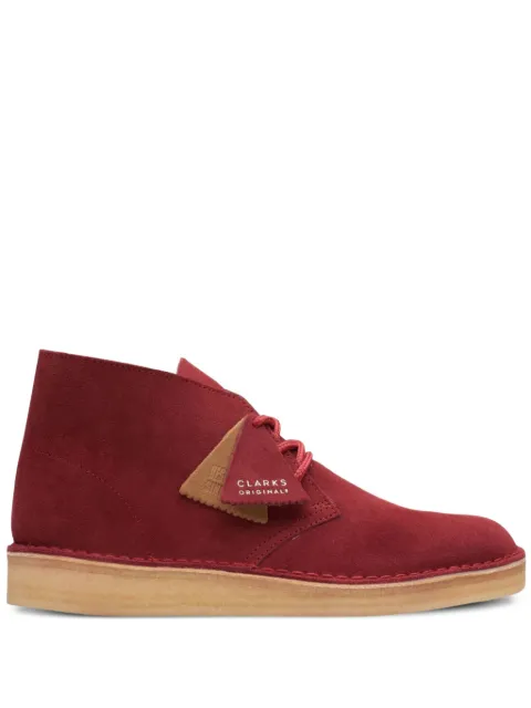 Clarks Originals Clarks Desert Coal "Brandy Suede" boots Red 26167865