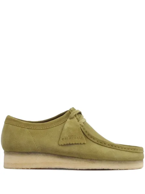 Clarks Originals Wallabee "Khaki Suede" desert boots Green 26146513
