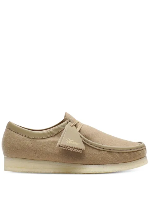 Clarks Originals Wallabee "Camel Wool" boots Neutrals 26178212