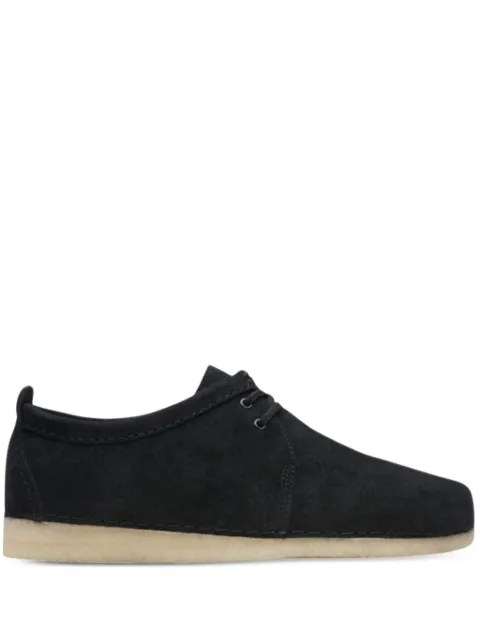 Clarks Originals Ashton "Black Suede" derby shoes Black 26141905