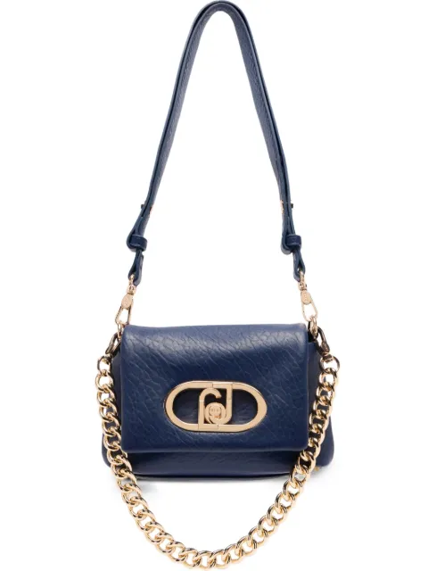 LIU JO small LaPuffy chain-strap shoulder bag Blue AF5269E0161