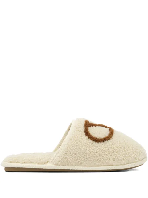 Valentino Garavani Ta Chambre wool slides Neutrals YS0J88AWJ
