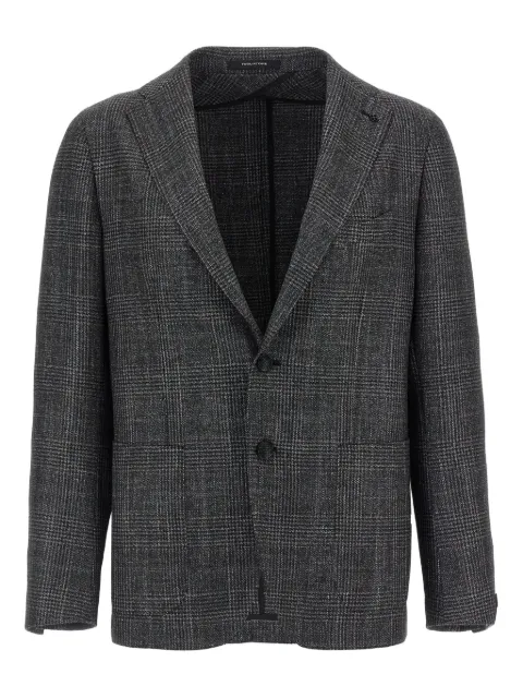 Tagliatore check-patterned blazer Grey 1SMC22K010105