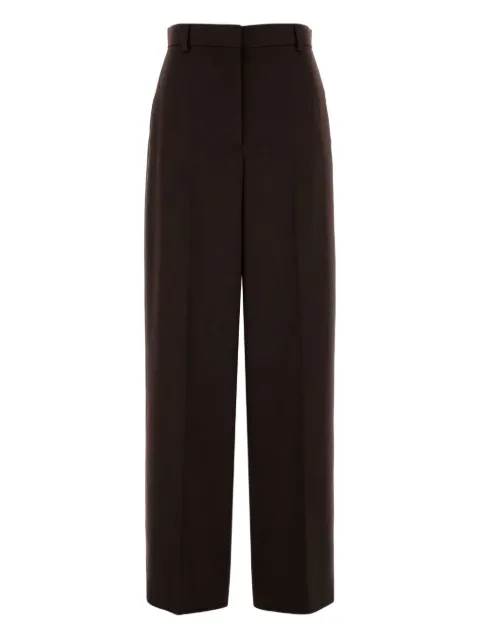 Stella McCartney wool twill trousers Brown 6402243GU700