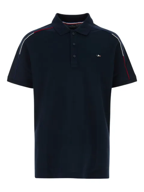 Paul & Shark stripe-detail polo shirt 24411313