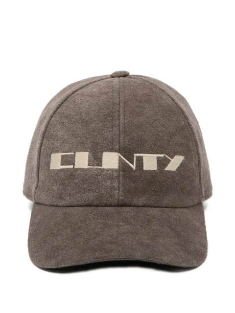 Rick Owens DRKSHDW logo-embroidered baseball cap Brown DA02E7478BMOEM67808