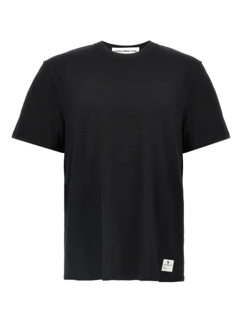 Department 5 logo-patch crew-neck T-shirt Black UT51051D2JF0034999