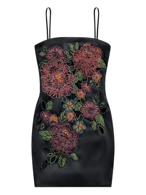 AREA embroidered mini dress Black PF25AWDR0185FA01