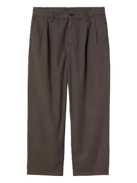 Carhartt WIP Evan pleated trousers Brown I035563