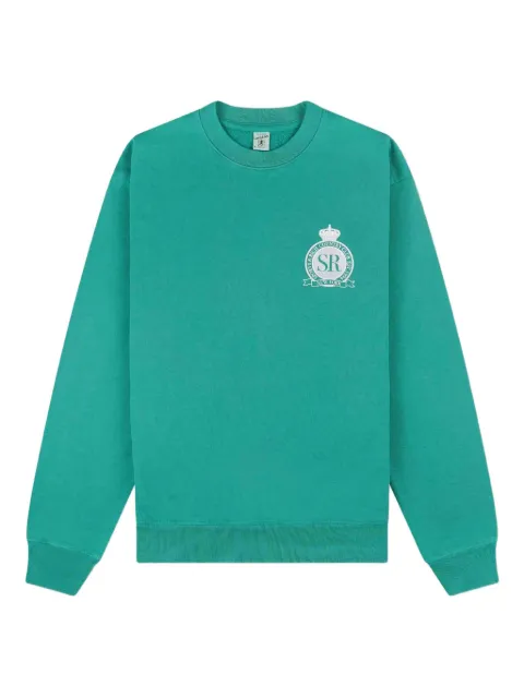 Sporty & Rich embroidered-logo sweater Green ST071620219GR37