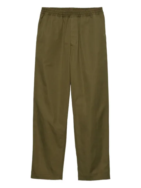 Prada triangle-logo patch-pocket trousers Green SPH497SOOO12VB