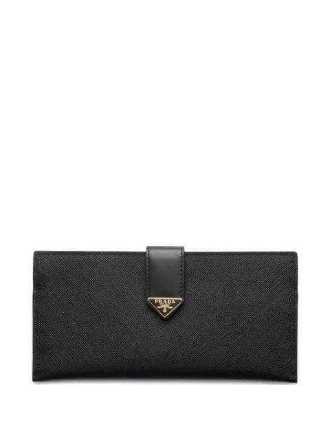 Prada triangle-logo wallet Black 1MV0292DYG