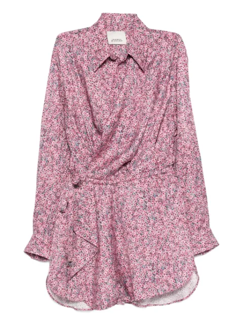 ISABEL MARANT Harmony dress Pink RO1053FAD1J13I