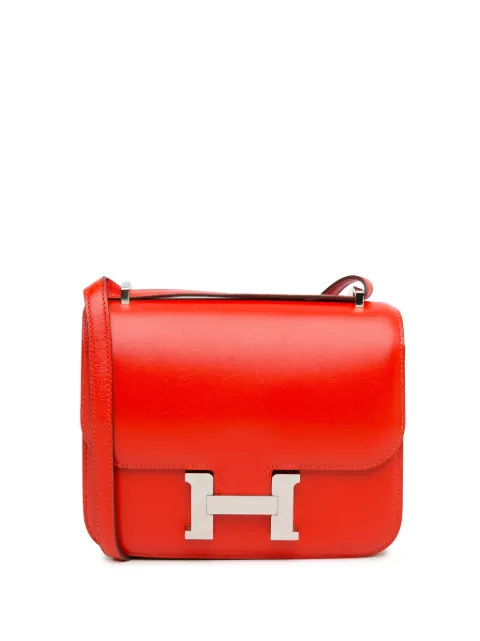Hermès Pre-Owned 2017 Mini Tadelakt Constance 18 crossbody bag Red XX0GW51YDLVWESPZ