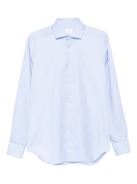 Xacus long-sleeved cotton shirt Blue WF558ML91821