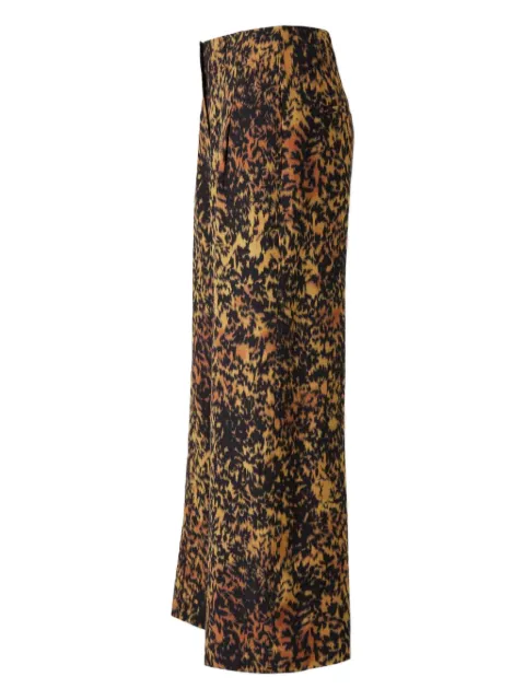 Ulla Johnson leopard-print trousers Brown PF250402