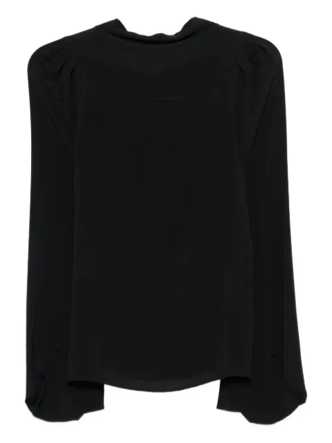 Nº21 puff-sleeve top Black G1115111
