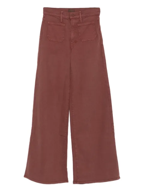 MOTHER patch-pockets jeans Brown 107651543