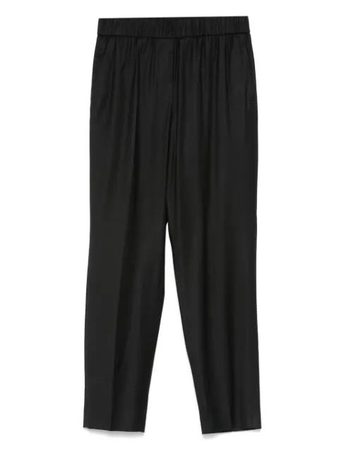Peserico elastic-waist trousers Black A04572Z06461