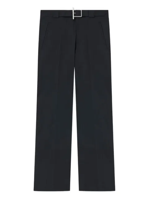 Alexander McQueen buckle-fastening trousers Black 838658QSAA91000
