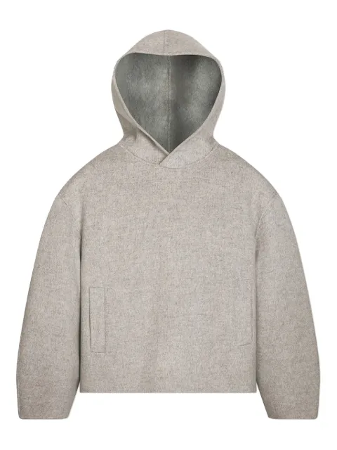 Loulou balloon-sleeve hoodie Grey POLLOS