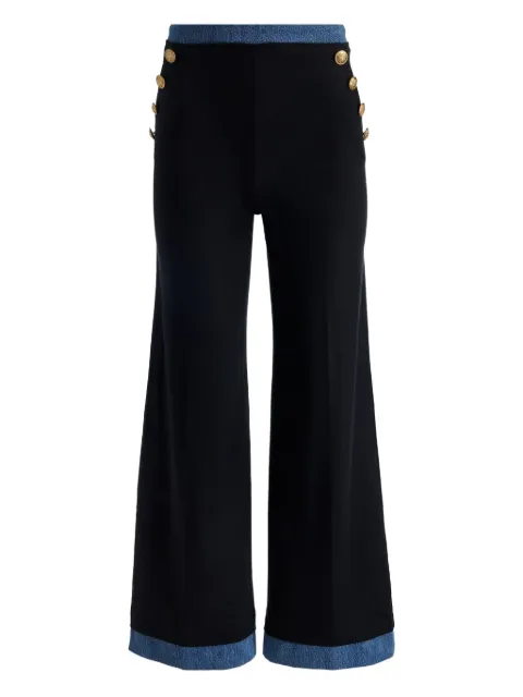 alice + olivia Narin cropped trousers Black CC507026106