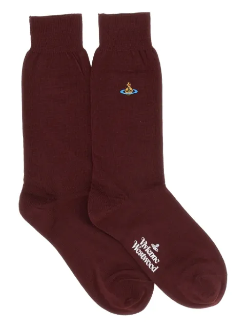 Vivienne Westwood Orb socks Red 81040001K0025I401