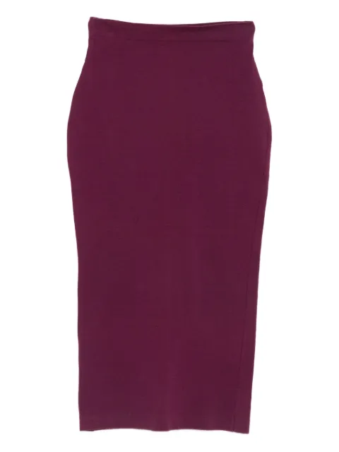 Dolce & Gabbana Pre-Owned 1990s stretch-cotton skirt Purple DG250KO