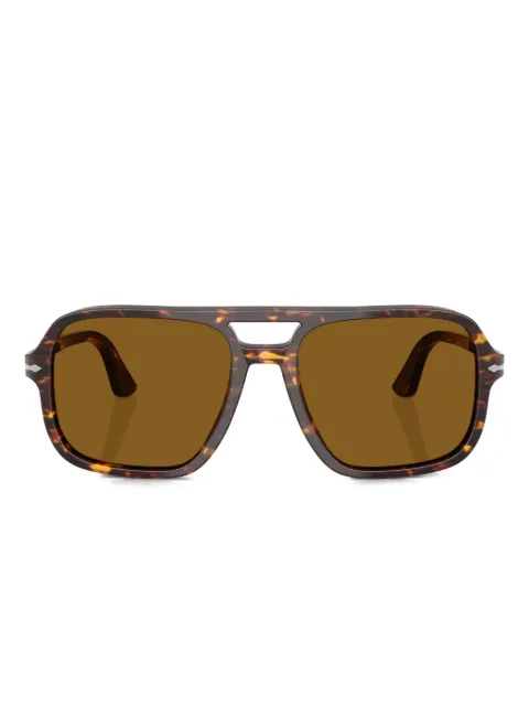 Persol tortoiseshell square-frame sunglasses Brown PO3328S