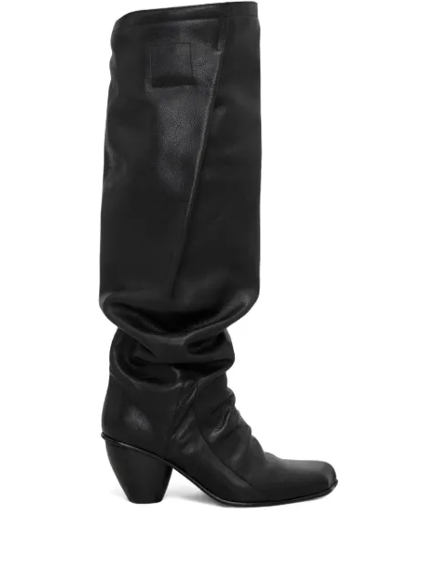 Vivienne Westwood slouch leather boots Black 71020041WL00CJ001