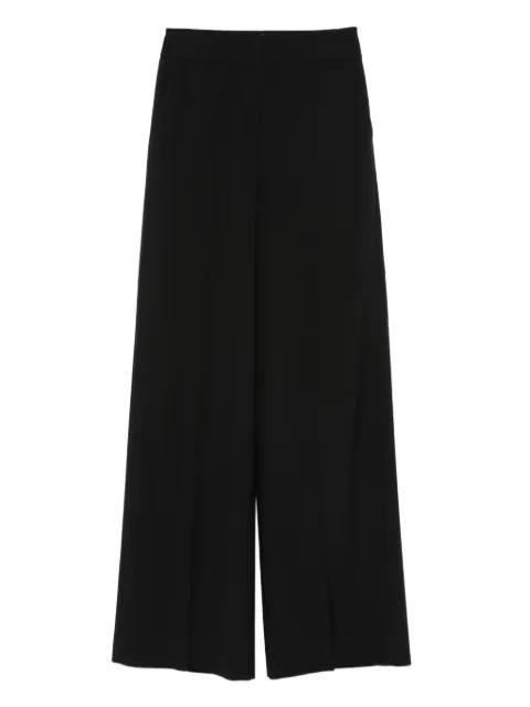Peserico pleat-detail trousers Black A0456902008
