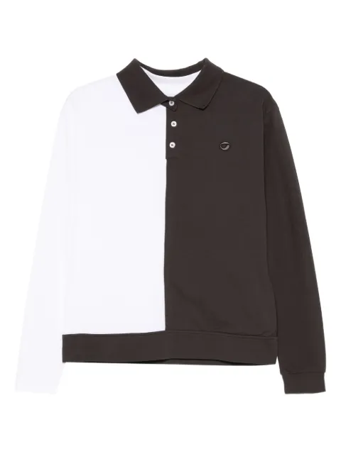 Coperni Trompe L'Oeil Demi polo shirt White COPJS166F2044