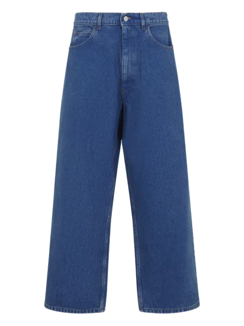 Marni logo-patch jeans Blue PUJU0114X0USCY27