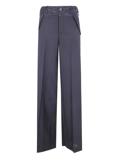 sacai belted panelled trousers Black 2507950