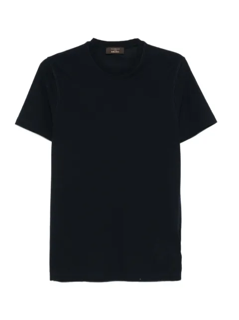 Zanone round-neck cotton T-shirt Blue 815214ZG380
