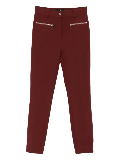 ETRO zip-detail trousers Red WREA006099TUSN1
