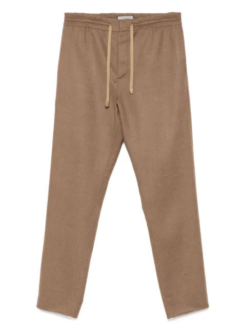 Canali drawstring trousers Brown SG0295770793615
