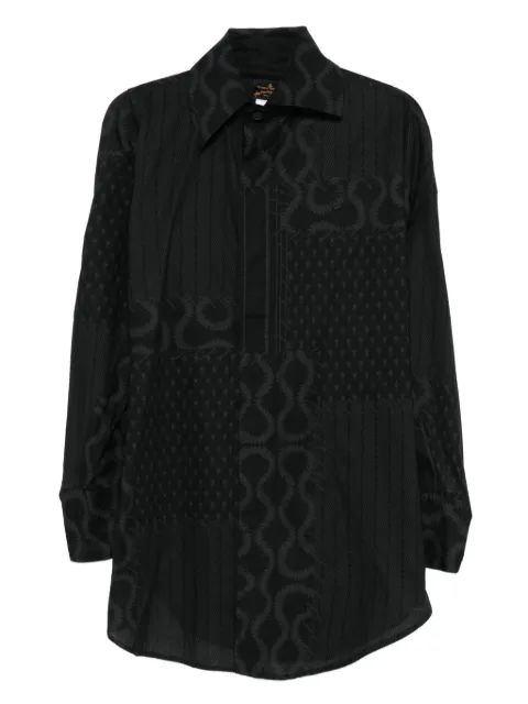 Vivienne Westwood Pre-Owned 2015 patterned shirt Black VW390KK