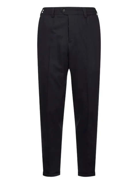 PT Torino elasticated-waistband trousers Blue CORFRBB30REWTO03