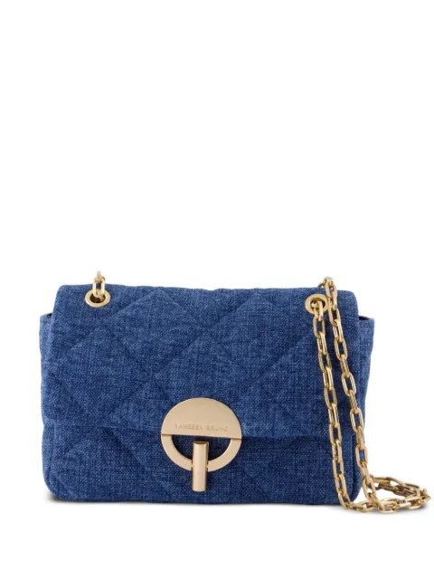 Vanessa Bruno quilted chain shoulder bag Blue 4HVE70V40533890