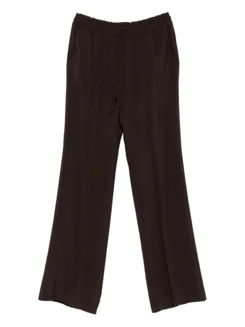 TOM FORD side-seam drawstring trousers Brown PAW637FAX1513